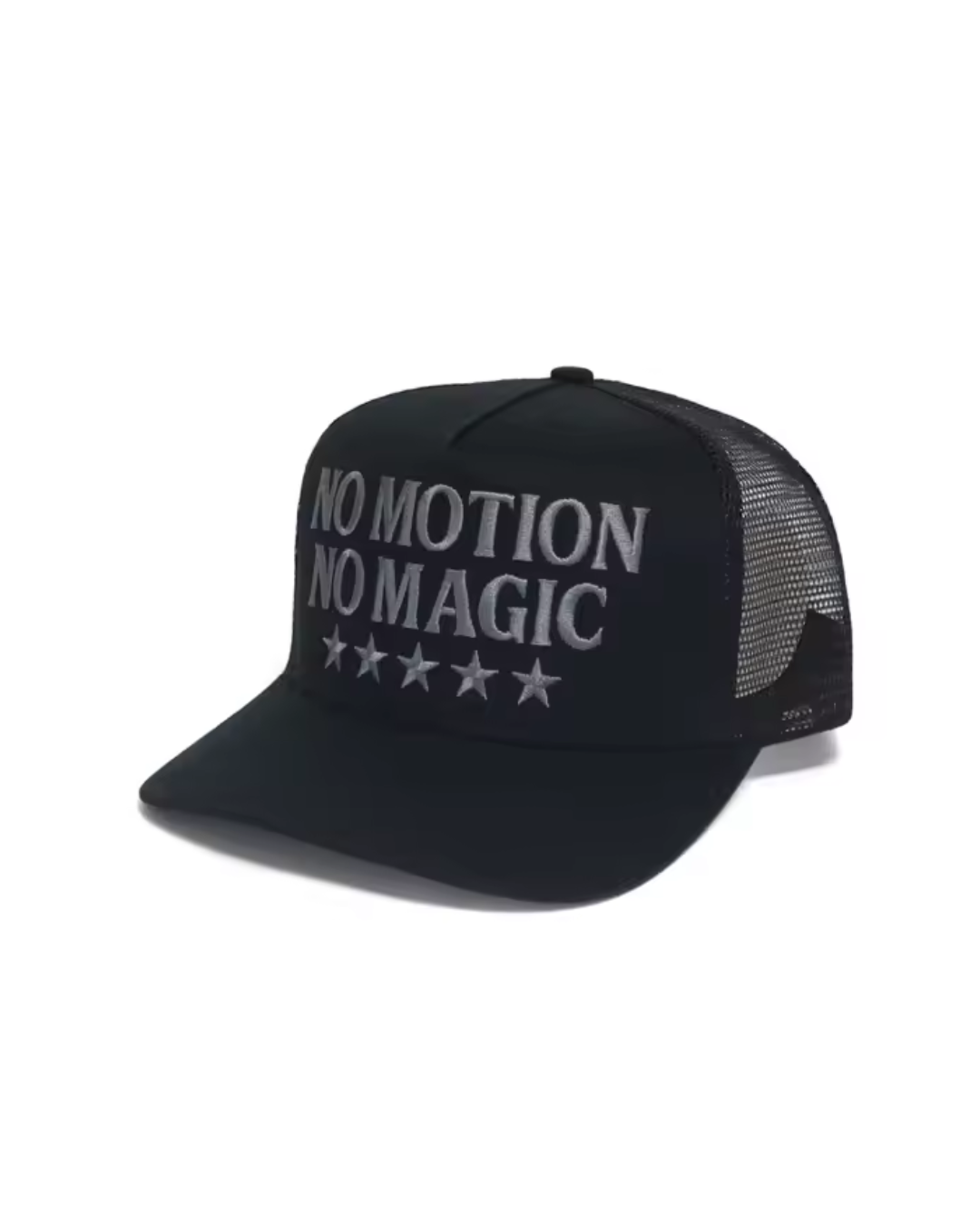 5 Star Trucker Hat Black