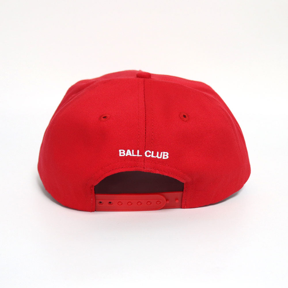 Motto Hat in Red