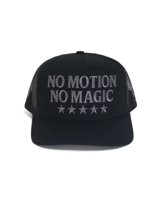 5 Star Trucker Hat Black